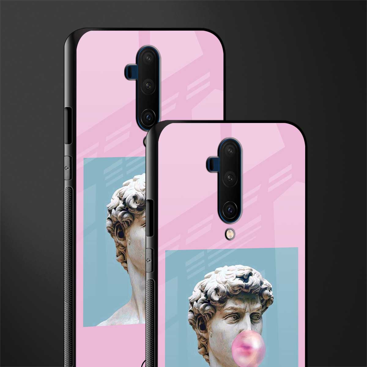 dope david michelangelo glass case for oneplus 7t pro image-2
