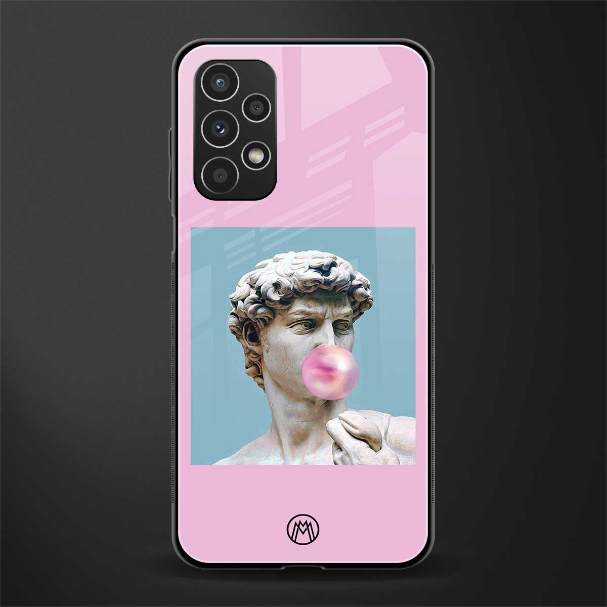 dope david michelangelo back phone cover | glass case for samsung galaxy a13 4g