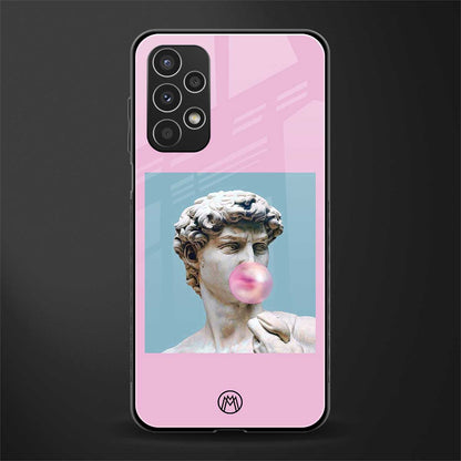 dope david michelangelo back phone cover | glass case for samsung galaxy a13 4g