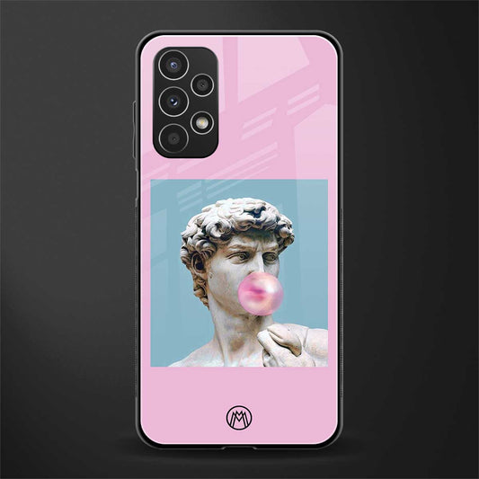 dope david michelangelo back phone cover | glass case for samsung galaxy a13 4g