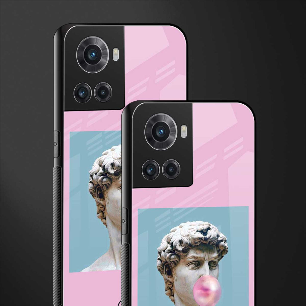 dope david michelangelo back phone cover | glass case for oneplus 10r 5g