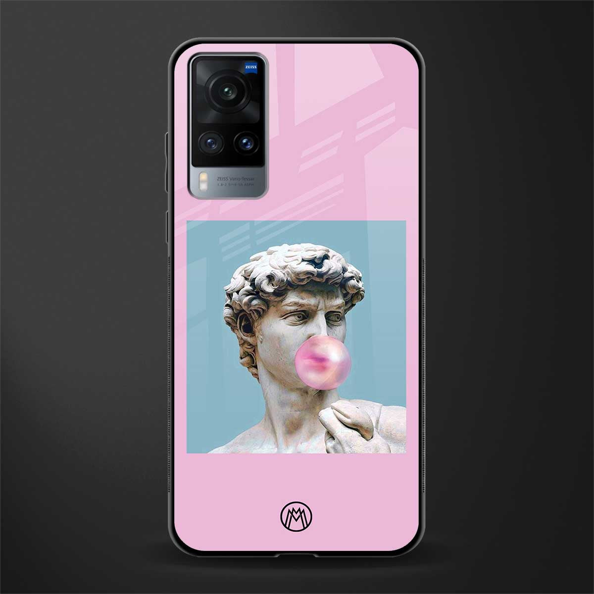 dope david michelangelo glass case for vivo x60 image