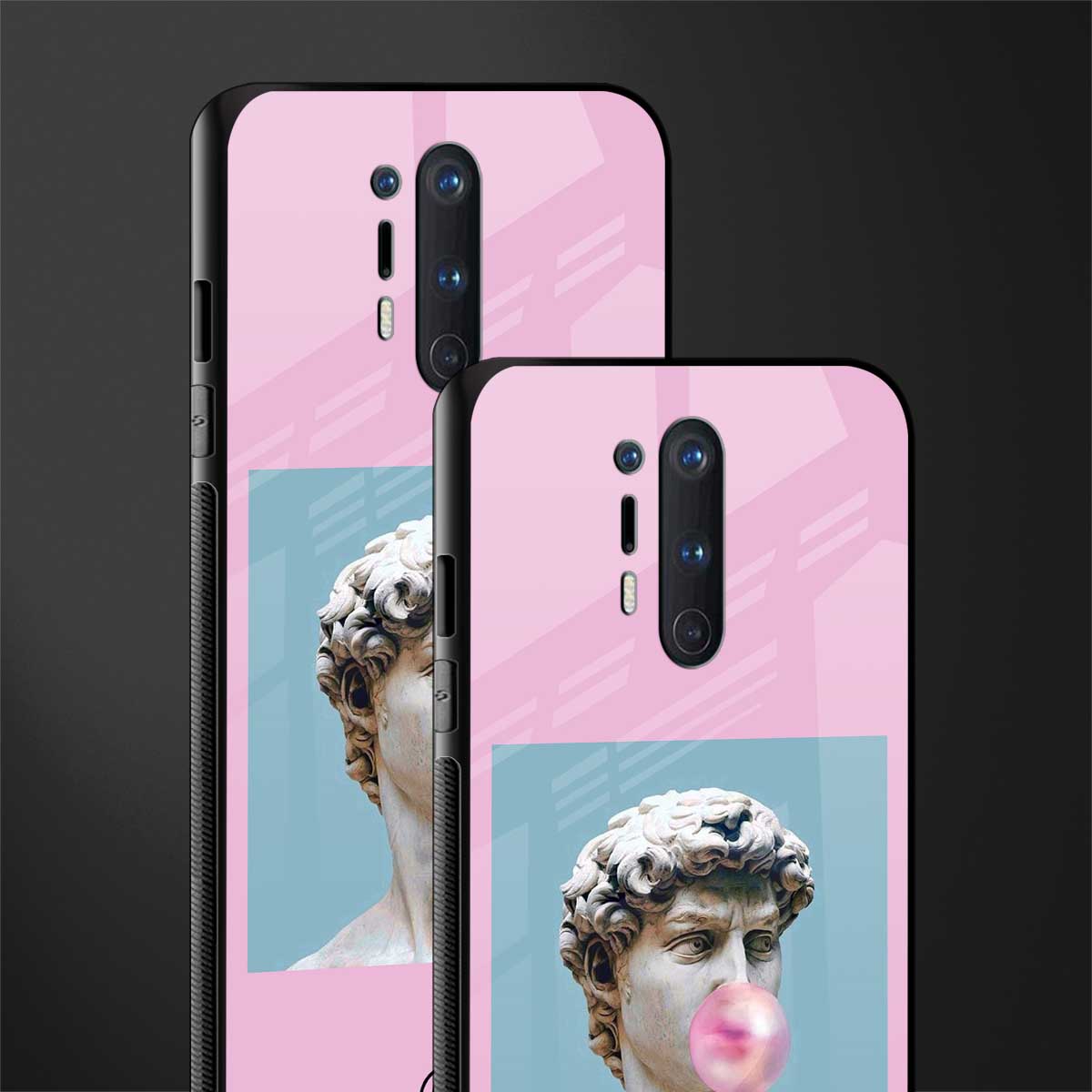 dope david michelangelo glass case for oneplus 8 pro image-2