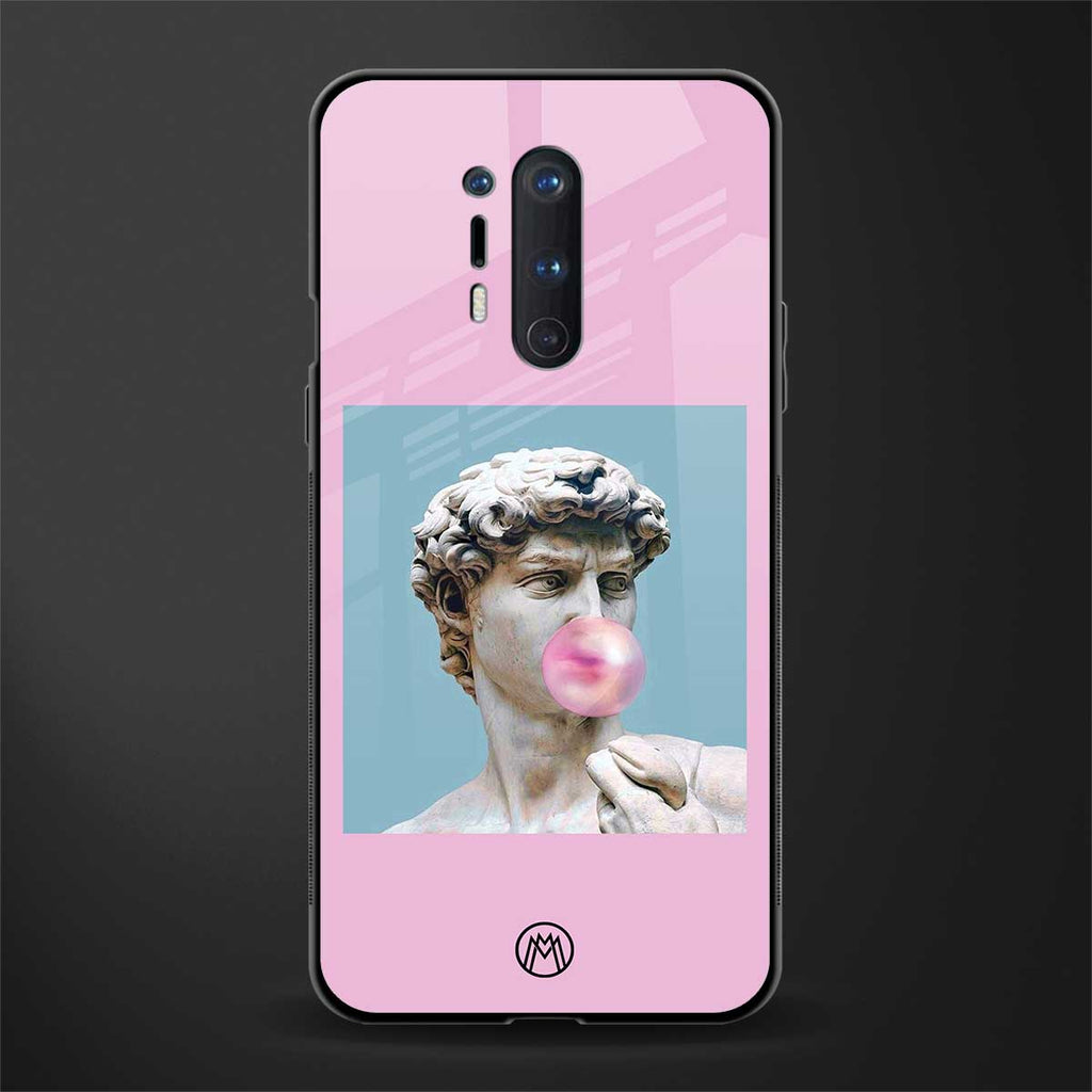 dope david michelangelo glass case for oneplus 8 pro image