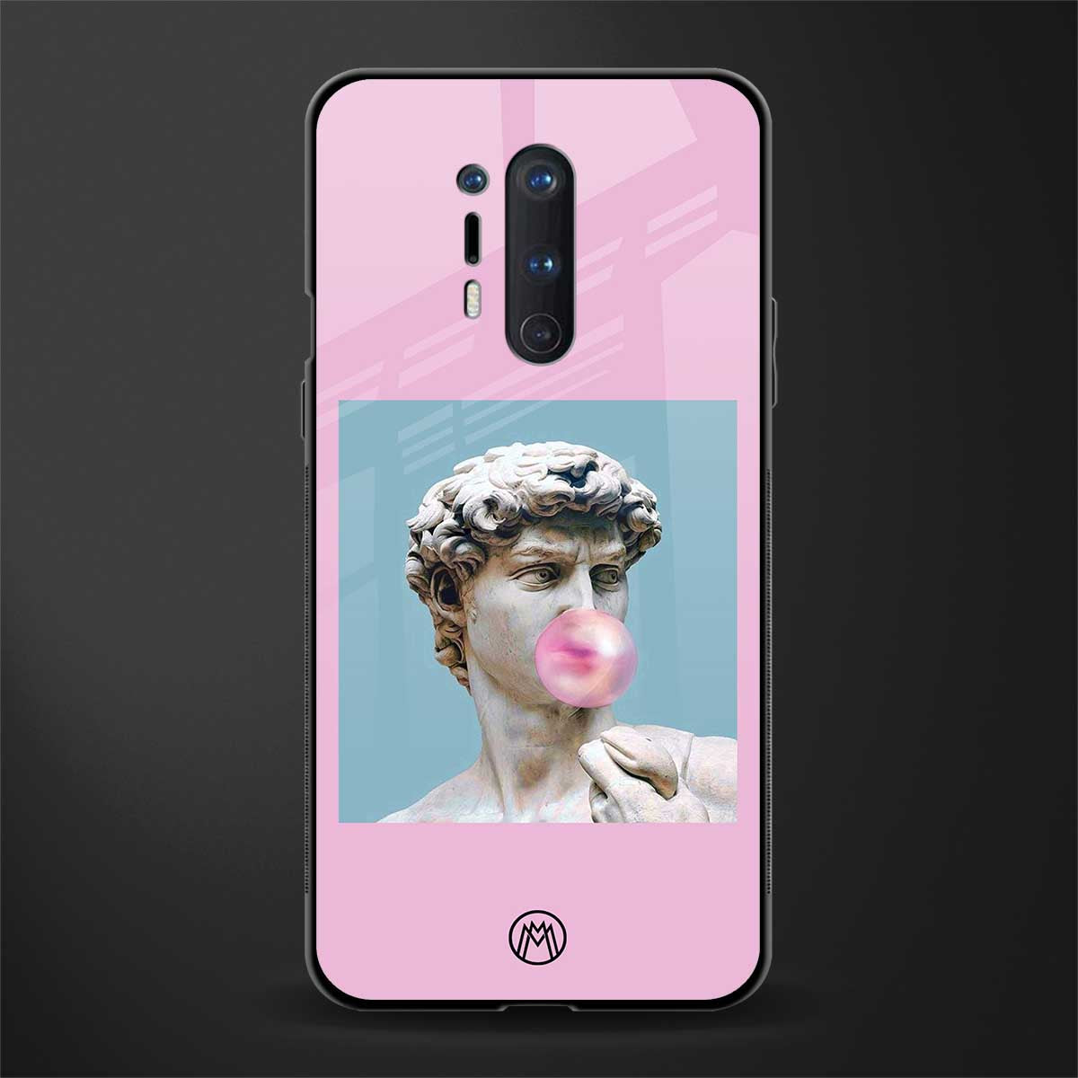 dope david michelangelo glass case for oneplus 8 pro image