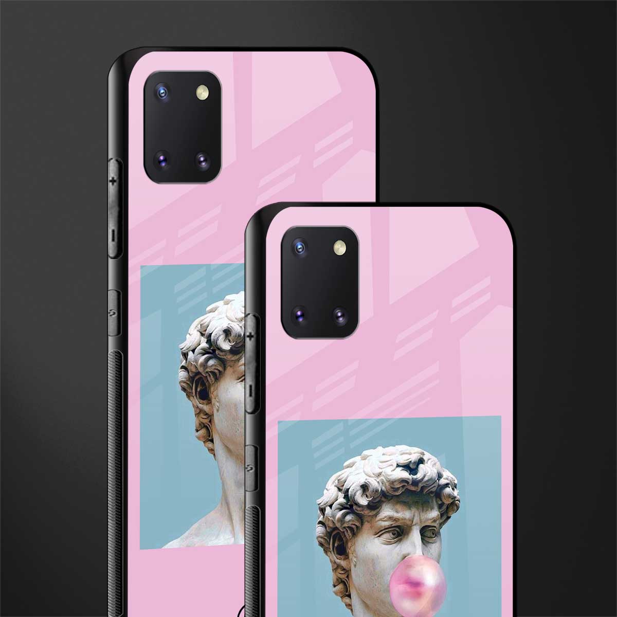 dope david michelangelo glass case for samsung a81 image-2