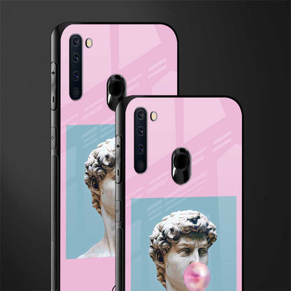 dope david michelangelo glass case for samsung a21 image-2