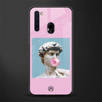 dope david michelangelo glass case for samsung a21 image