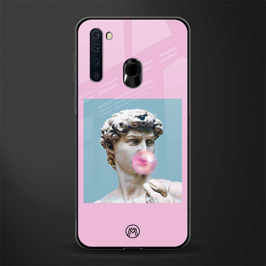 dope david michelangelo glass case for samsung a21 image