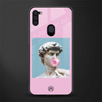 dope david michelangelo glass case for samsung a11 image