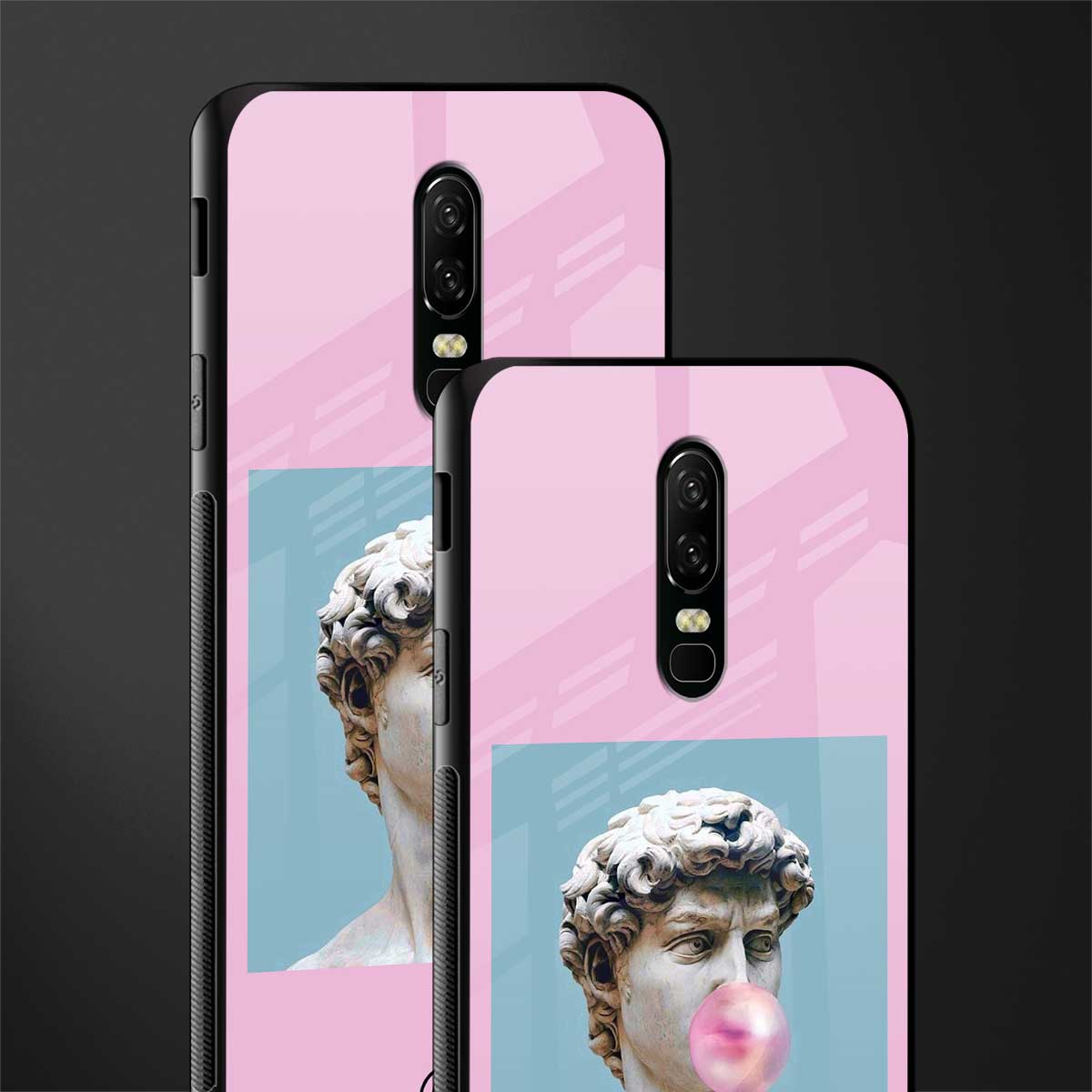 dope david michelangelo glass case for oneplus 6 image-2