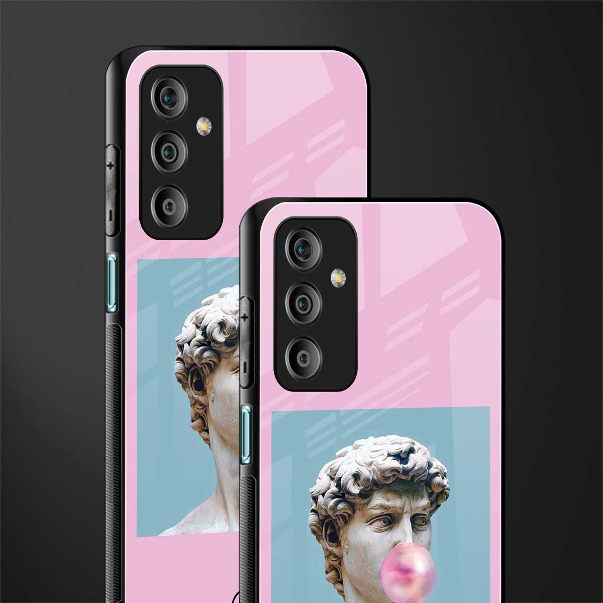 dope david michelangelo back phone cover | glass case for samsung galaxy f23 5g