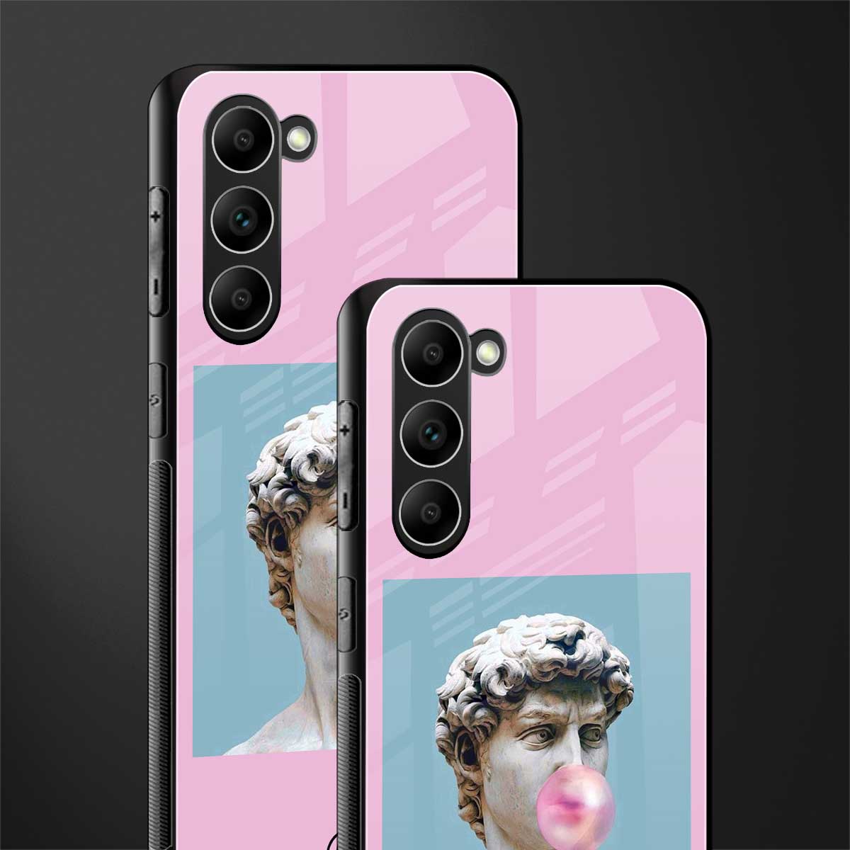 dope david michelangelo glass case for phone case | glass case for samsung galaxy s23 plus