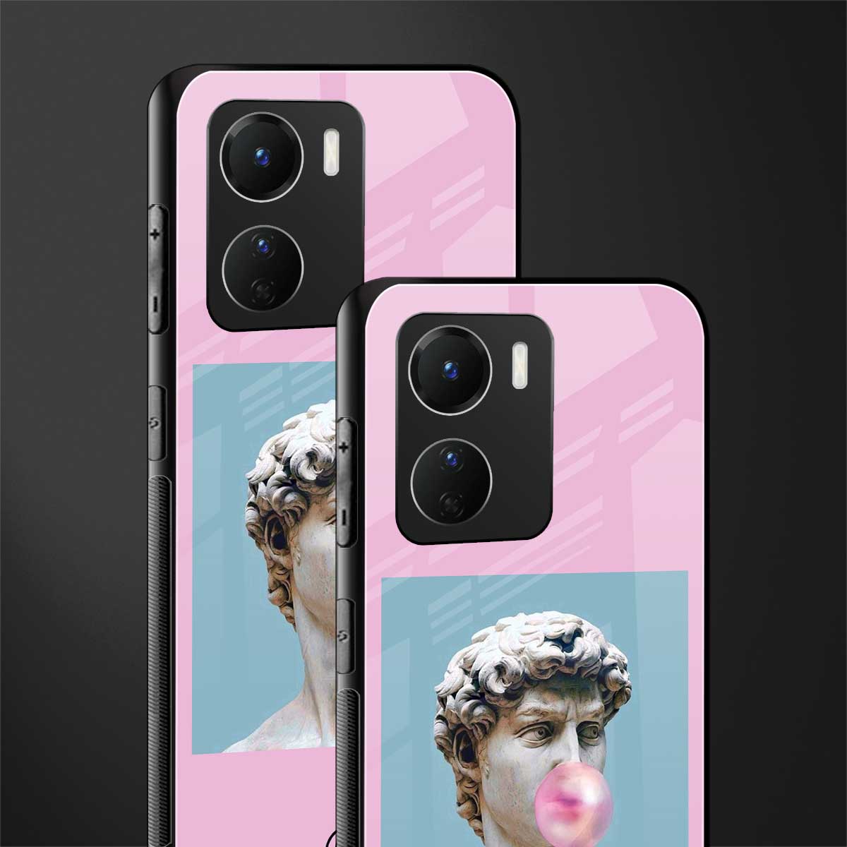 dope david michelangelo back phone cover | glass case for vivo y16