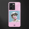 dope david michelangelo back phone cover | glass case for vivo y35 4g