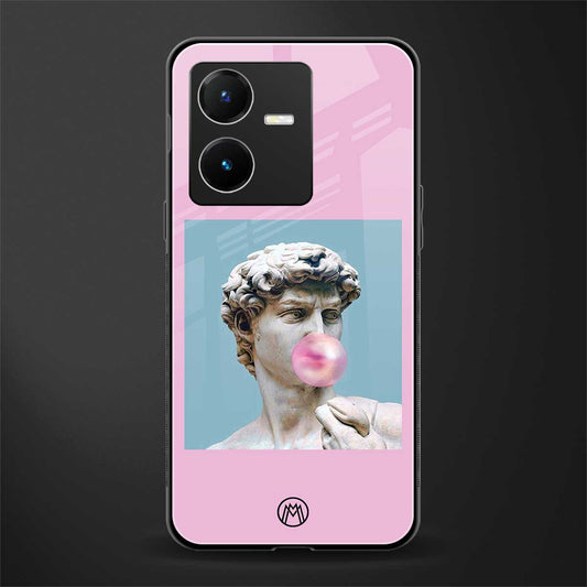 dope david michelangelo back phone cover | glass case for vivo y22