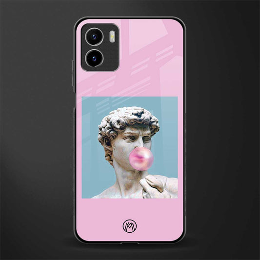 dope david michelangelo back phone cover | glass case for vivo y15c