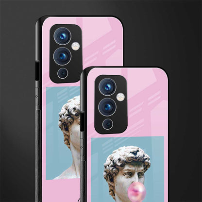 dope david michelangelo back phone cover | glass case for oneplus 9