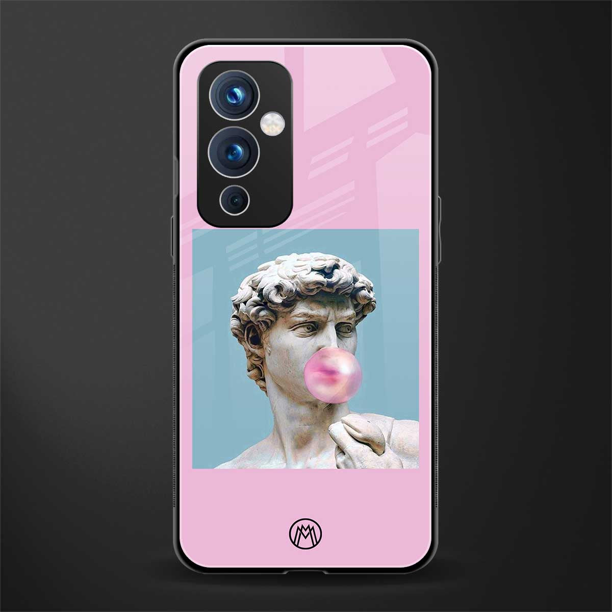 dope david michelangelo back phone cover | glass case for oneplus 9