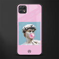 dope david michelangelo back phone cover | glass case for samsung galaxy f42