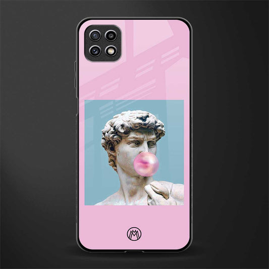 dope david michelangelo back phone cover | glass case for samsung galaxy f42