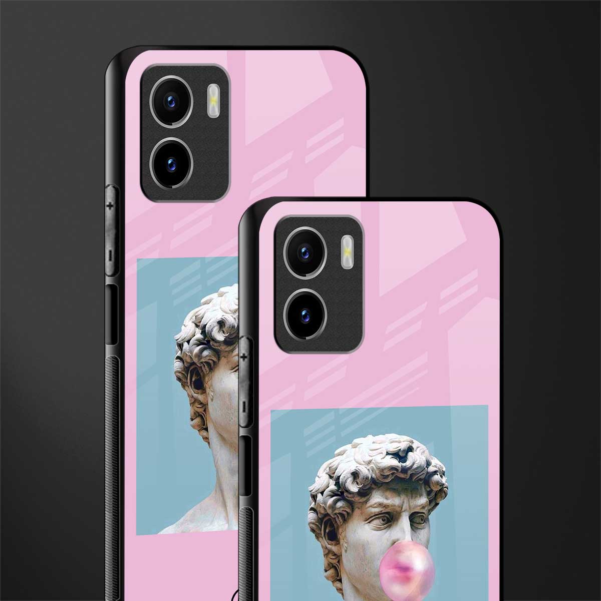 dope david michelangelo back phone cover | glass case for vivo y72