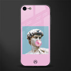 dope david michelangelo glass case for iphone se 2020 image