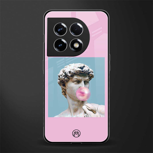dope david michelangelo back phone cover | glass case for oneplus 11