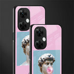 dope david michelangelo back phone cover | glass case for oneplus nord ce 3 lite