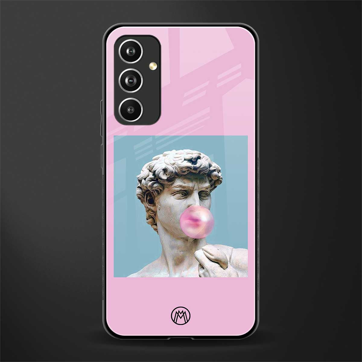 dope david michelangelo back phone cover | glass case for samsung galaxy a54 5g