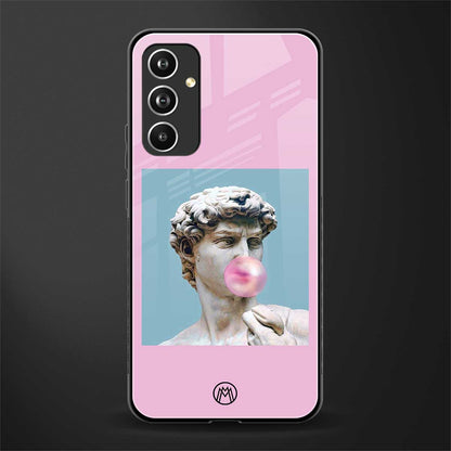 dope david michelangelo back phone cover | glass case for samsung galaxy a54 5g