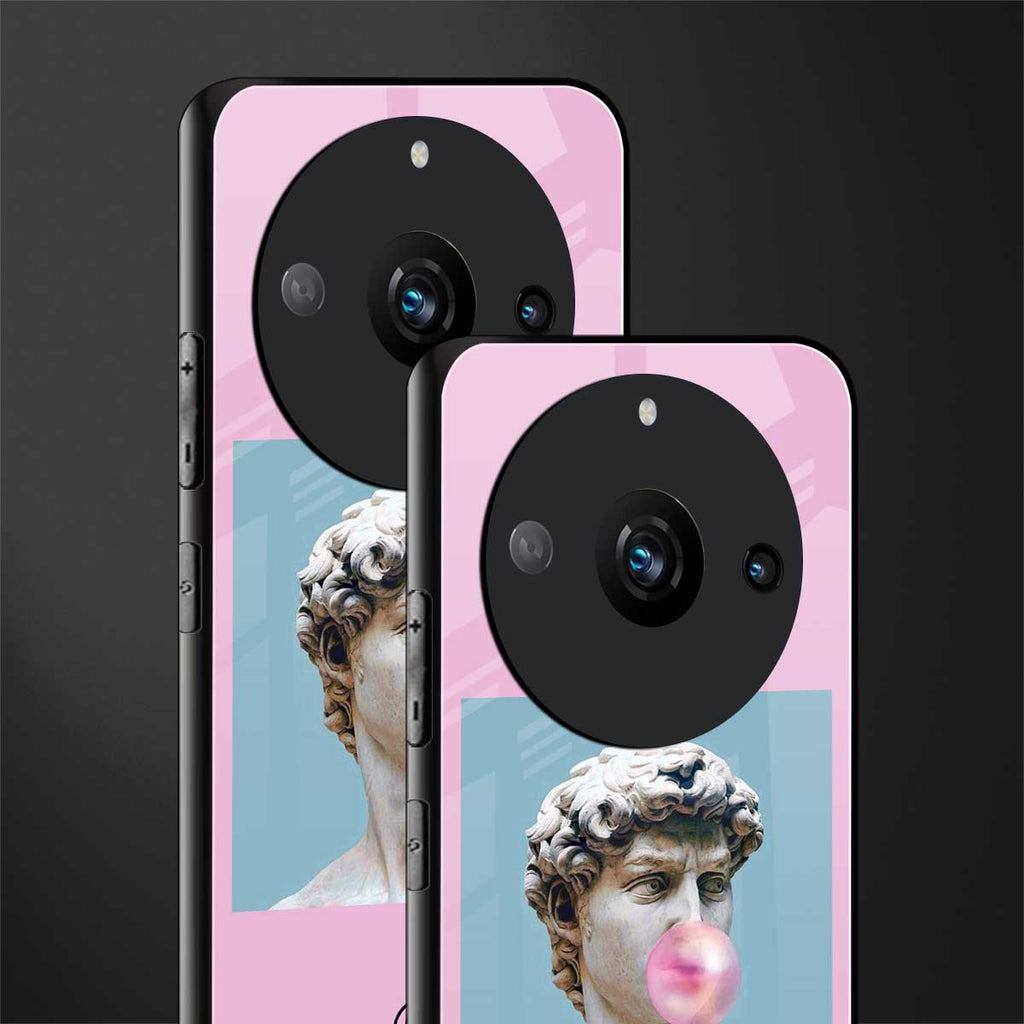 dope david michelangelo back phone cover | glass case for realme 11 pro 5g