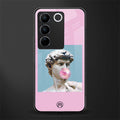 dope david michelangelo back phone cover | glass case for vivo v27 pro 5g