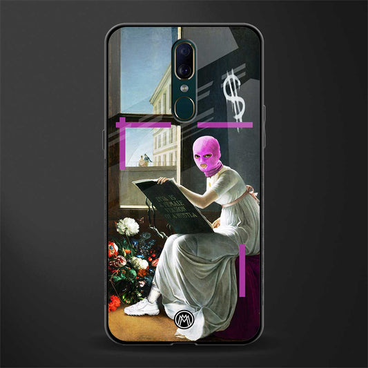 dope diva glass case for oppo f11 image