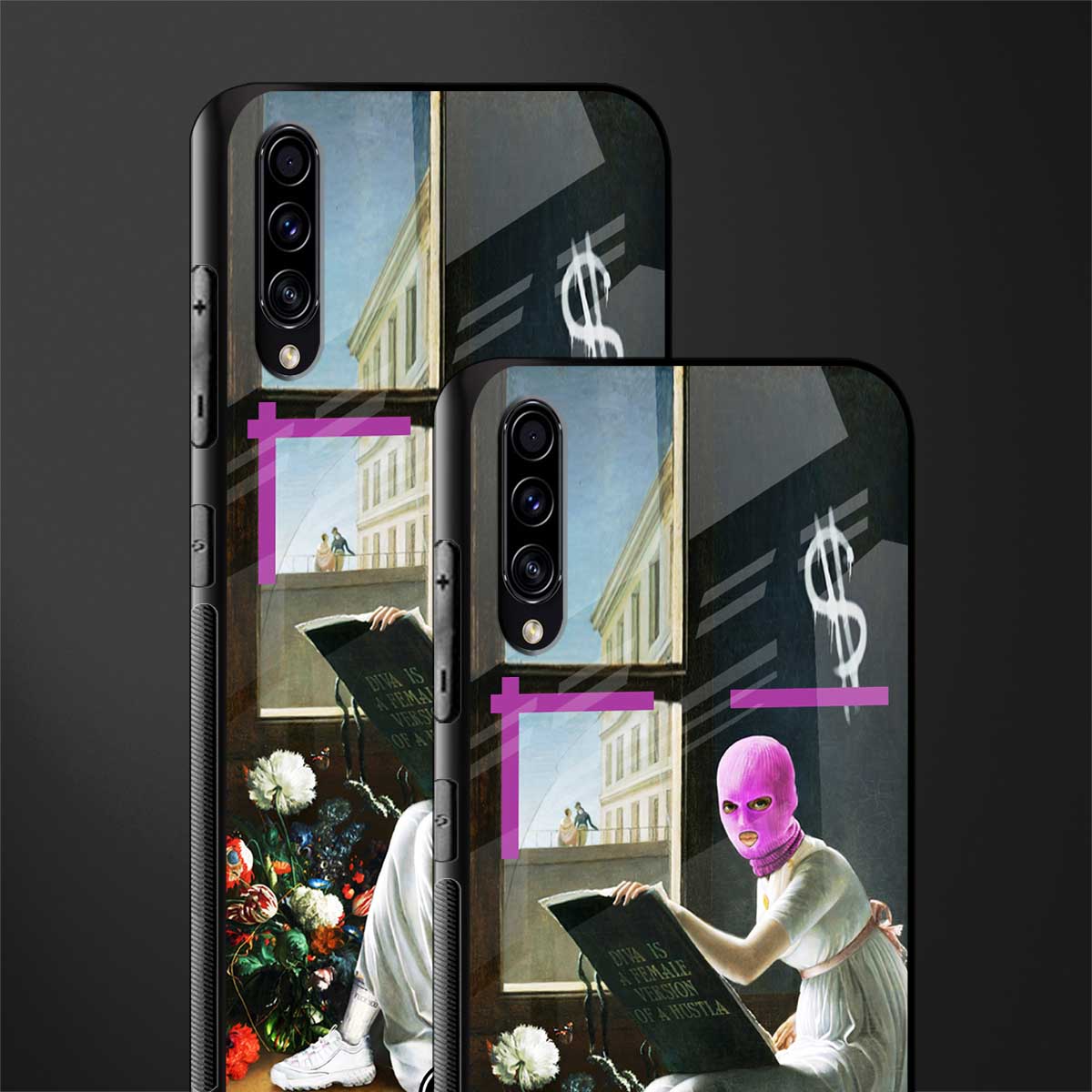 dope diva glass case for samsung galaxy a30s image-2