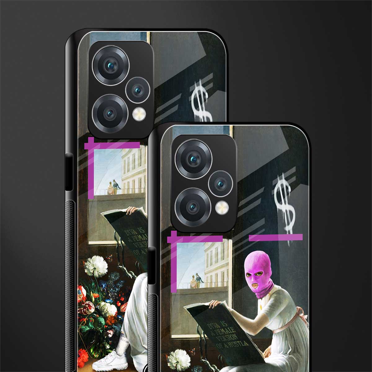 dope diva back phone cover | glass case for realme 9 pro 5g
