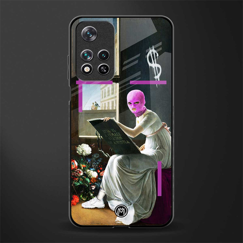 dope diva glass case for poco m4 pro 5g image