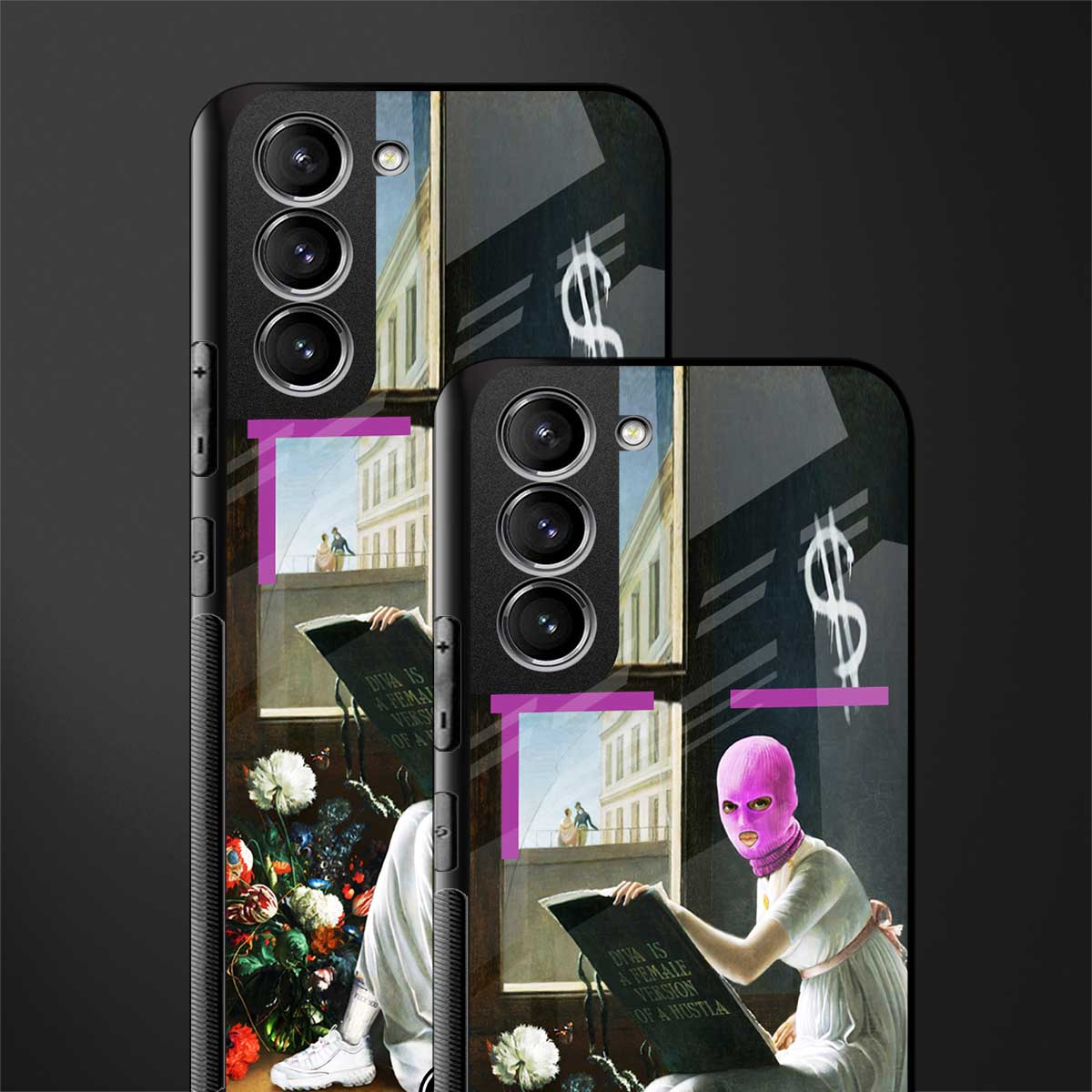 dope diva glass case for samsung galaxy s21 fe 5g image-2