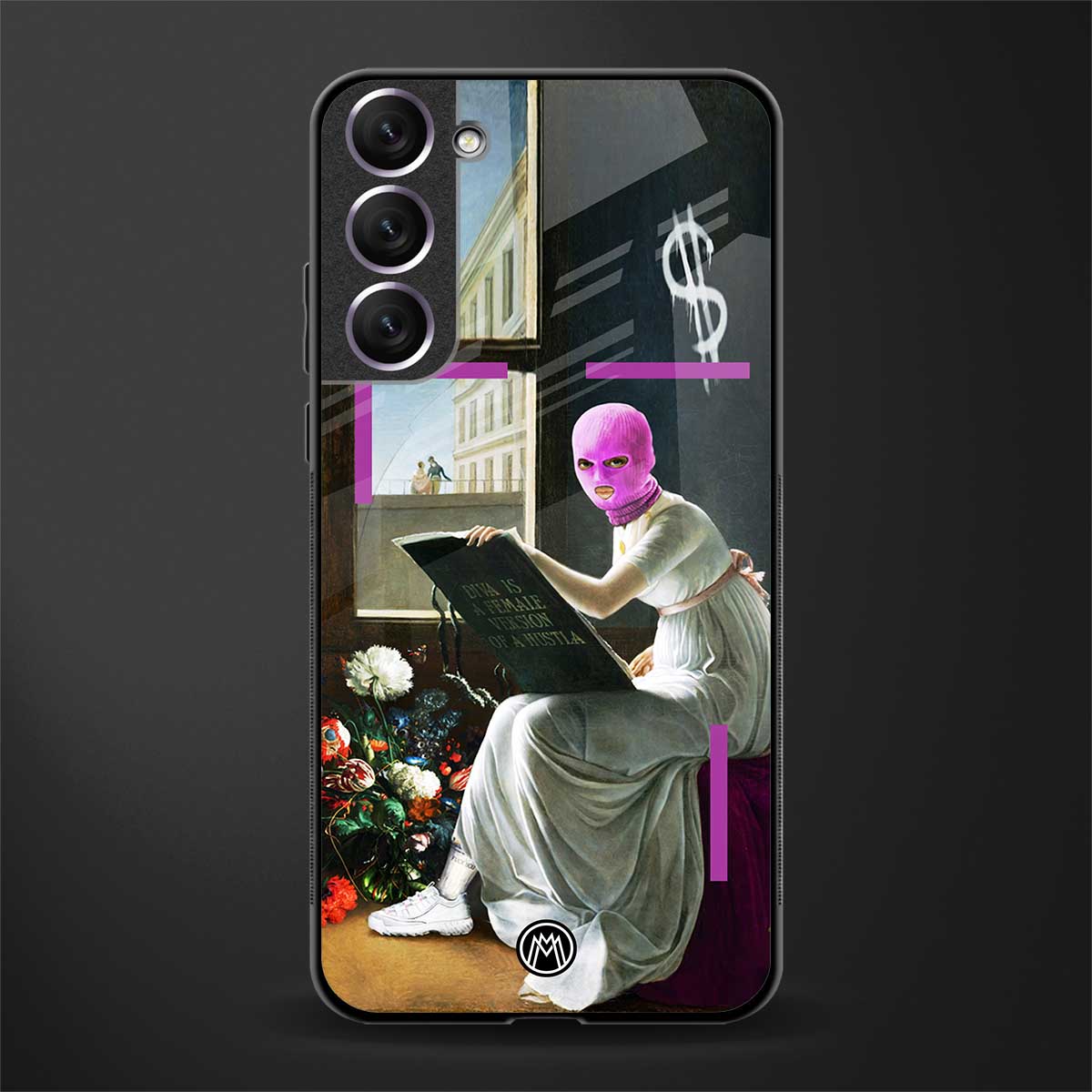dope diva glass case for samsung galaxy s21 image