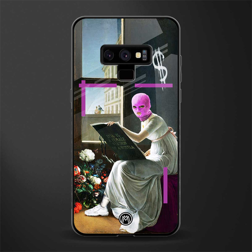 dope diva glass case for samsung galaxy note 9 image