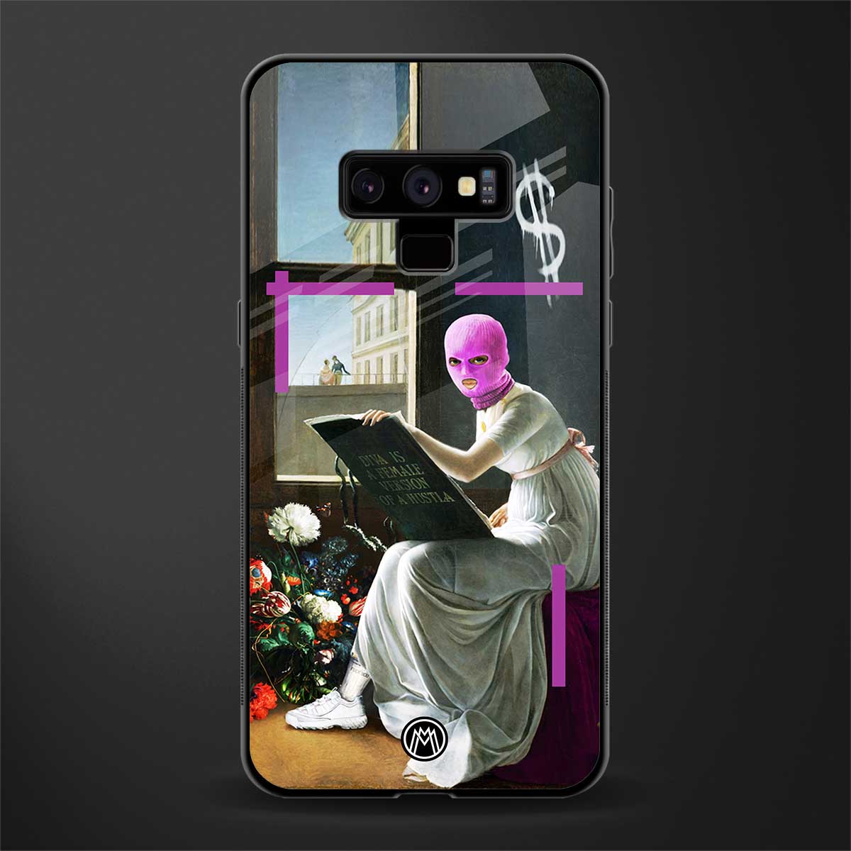 dope diva glass case for samsung galaxy note 9 image