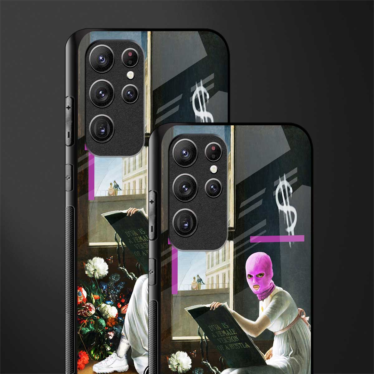 dope diva glass case for samsung galaxy s21 ultra image-2