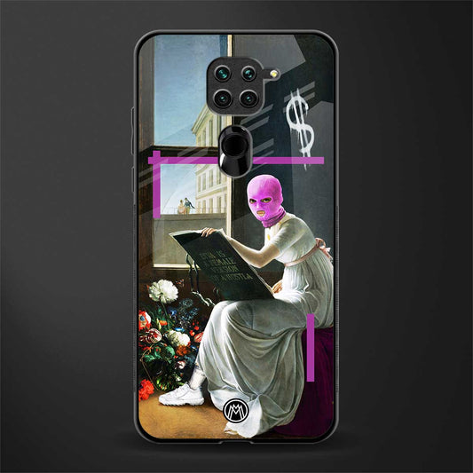 dope diva glass case for redmi note 9 image