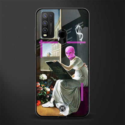 dope diva glass case for vivo y30 image