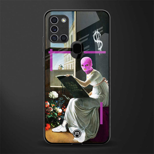 dope diva glass case for samsung galaxy a21s image