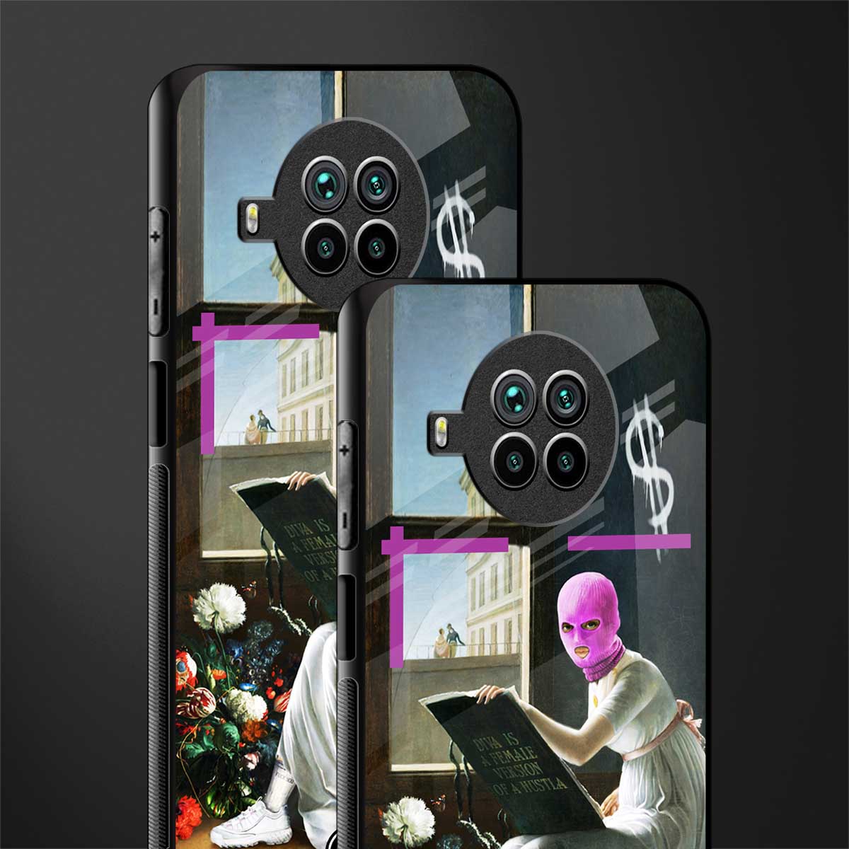 dope diva glass case for mi 10i image-2