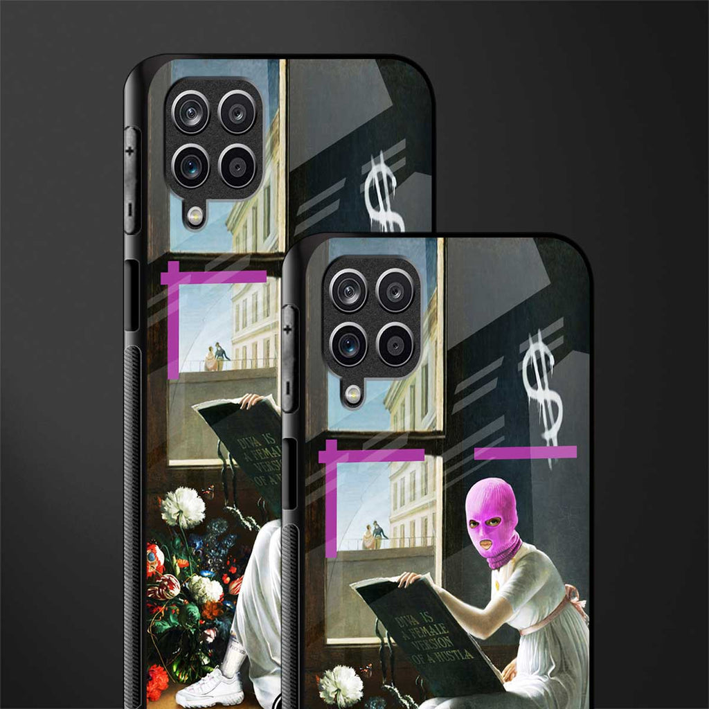 dope diva glass case for samsung galaxy a12 image-2
