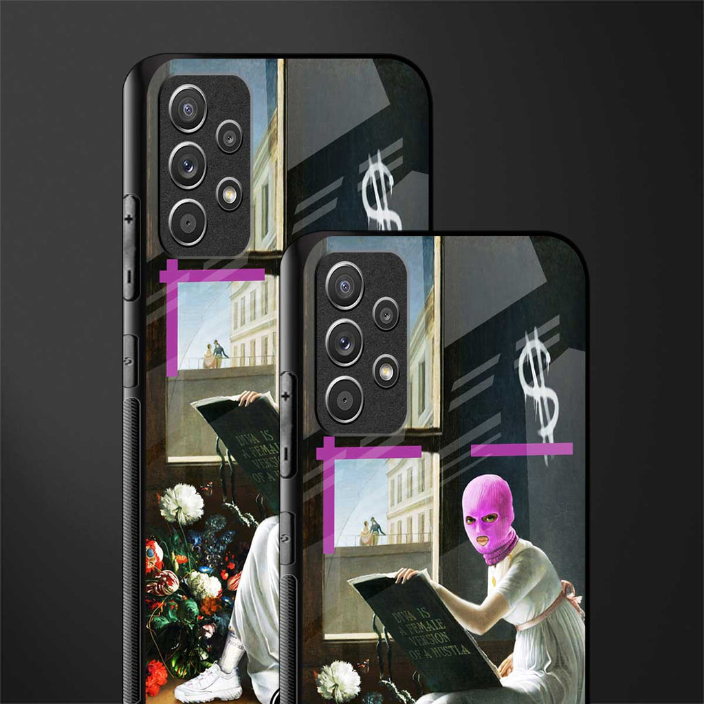 dope diva glass case for samsung galaxy a72 image-2