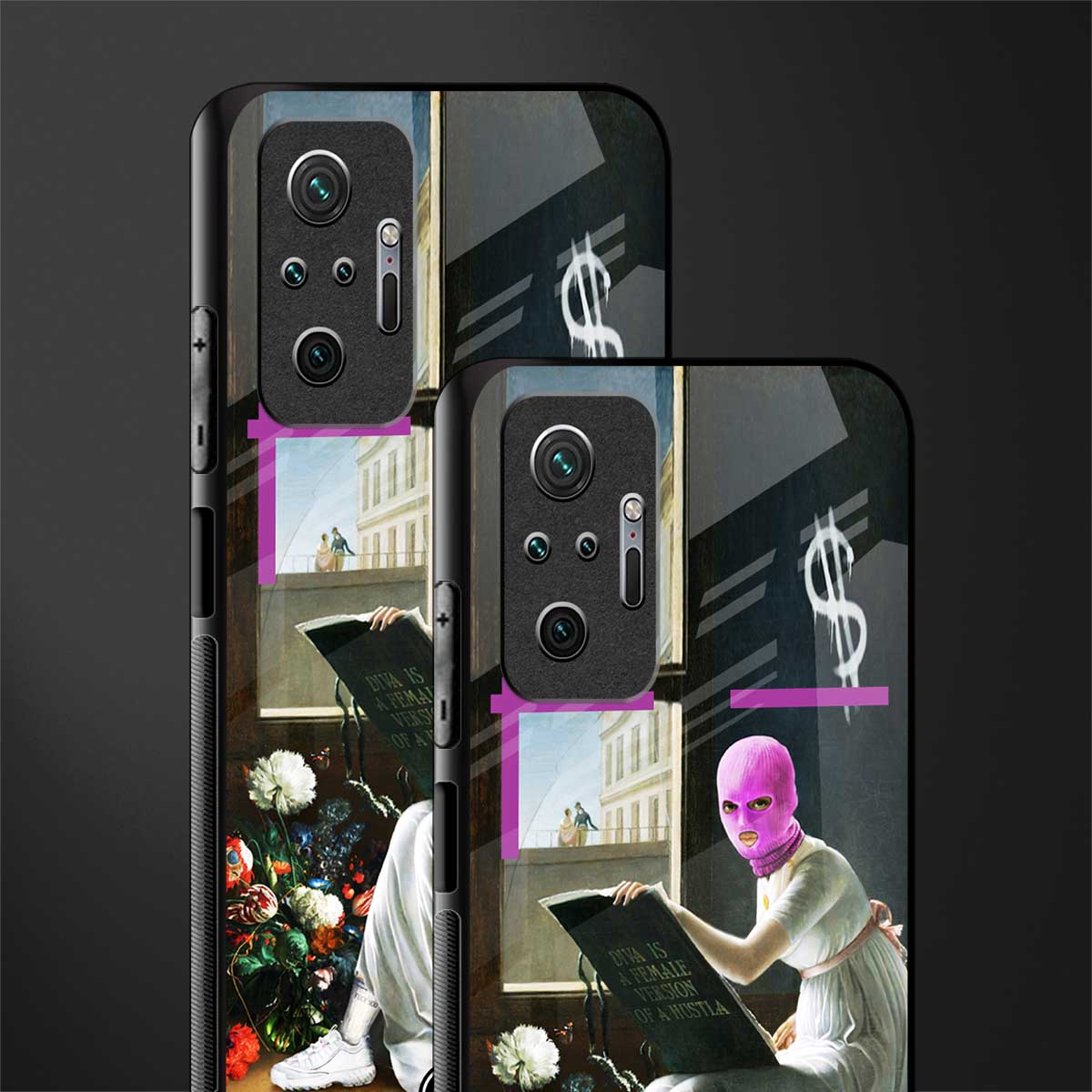 dope diva glass case for redmi note 10 pro max image-2