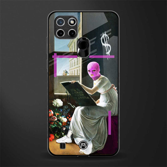 dope diva glass case for realme c21 image